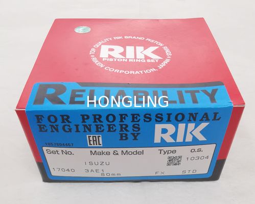 C240 RIK Piston Rings 5-12121-0210 6QA1 1-12121-046 4JJ1 8-98096-6760