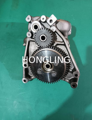Metallic VOLVO TWD1630G Engine Spare Parts-1556177 oil pump in Silver Genuine Metal Components MM433-19701