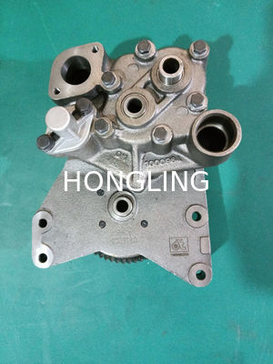 Metallic VOLVO TWD1630G Engine Spare Parts-1556177 oil pump in Silver Genuine Metal Components MM433-19701