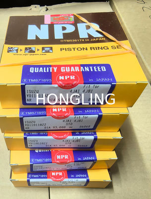 NPR piston ring  Enhanced Durability Spare Parts 4JA1 4JB1 8-94247-867-0  5-87311082-0 97710771 4M41 ME203533