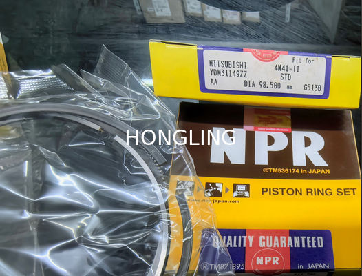 NPR piston ring  Enhanced Durability Spare Parts 4JA1 4JB1 8-94247-867-0  5-87311082-0 97710771 4M41 ME203533