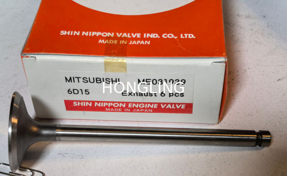 6D15 Engine Valve ME031937 ME031939 For Mitsubishi Diesel 6D14 6D16