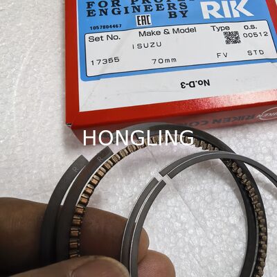 Isuzu 6BD1 air compressor  ring 70MM 1-19163-017-0  1.50*1.50*2.50