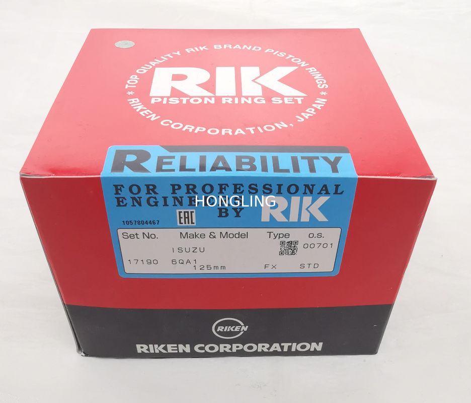 C240 RIK Piston Rings 5-12121-0210 6QA1 1-12121-046 4JJ1 8-98096-6760