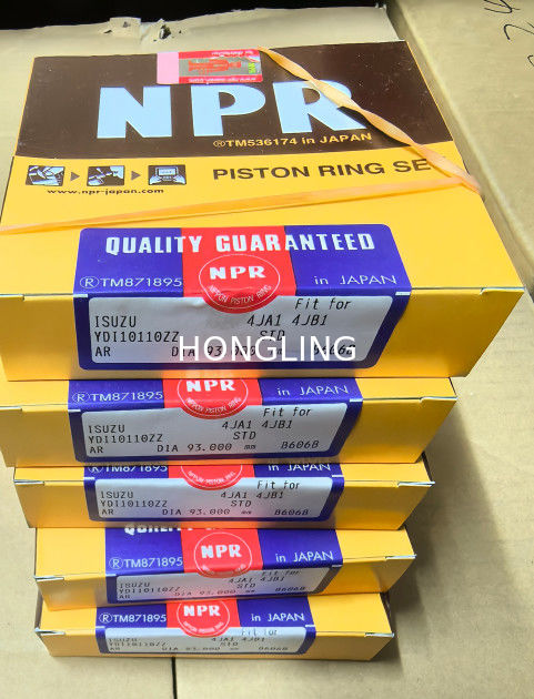 NPR piston ring  Enhanced Durability Spare Parts 4JA1 4JB1 8-94247-867-0  5-87311082-0 97710771 4M41 ME203533